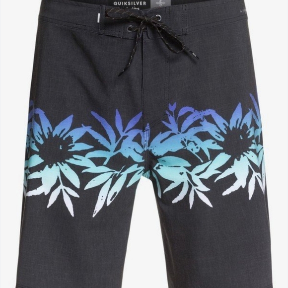 ● QUIKSILVER ● Highline Choppa 19" Swim Shorts Boardshorts 4-way Stretch Hybrid - Picture 4 of 12
